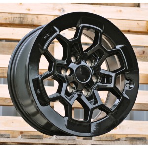 R18x8  6X139.7  ET  25  106.1  H3210F  Black (BL)  For TOYOT  (K7)  (HYBRID FORGED)