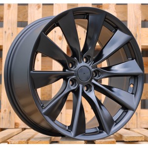 R18x8.5  5X114.3  ET  40  64.1  3S209  Black Half Matt (BLHM)  For TESLA  (P+R)  (HYBRID FORGED (Model 3))