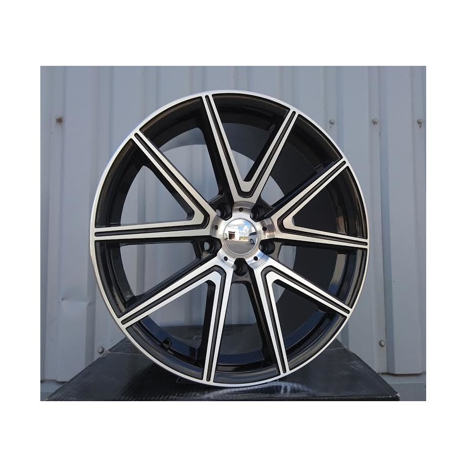 R18x8.5  5X114.3  ET  35  67.1  XFE07  Black Polished (MB)  For RACIN  (K7)  ((AKC 85 Eur))