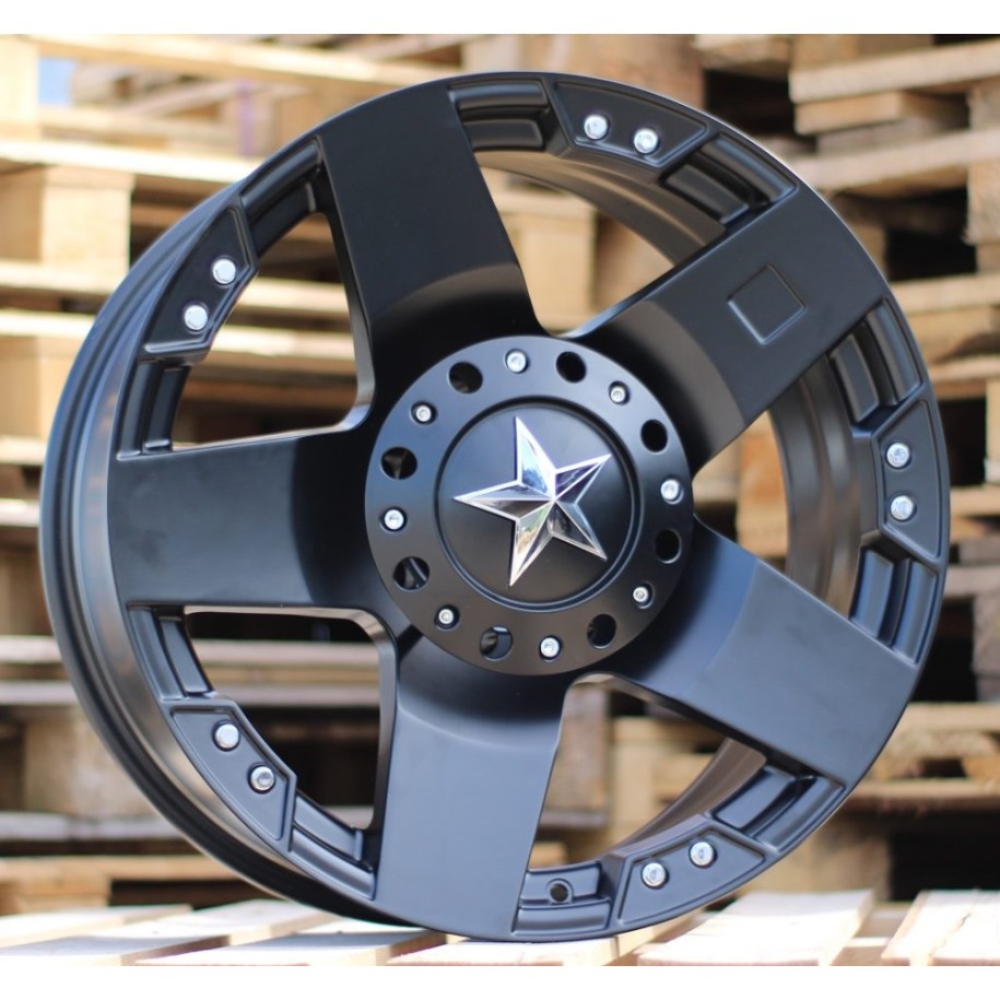 R18x9  12X132/139  ET  M12  110.1  A5187  Black Matt (BM)  For 4X4  (Z1)