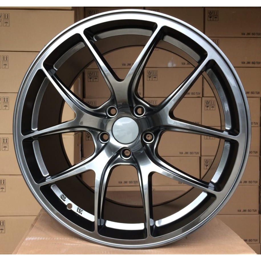 R18x9  5X114.3  ET  35  73.1  B1139  Hyper Black (HB)  For RACIN  (K7)  (Rear+Front)
