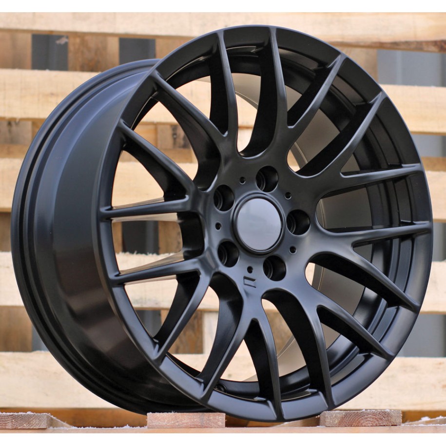 R18x9  5X120  ET  38  72.6  BY956  Black Half Matt (BLHM)  For BMW  (P+Z2+Z6)  (Rear+Front)