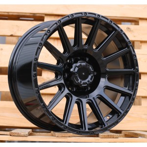R18x9  6X139.7  ET  12  106.1  FBX026  Black (BL)  For 4X4  (P2)  ((AKC 100 Eur)HYBRID FORGED (small painting defect))