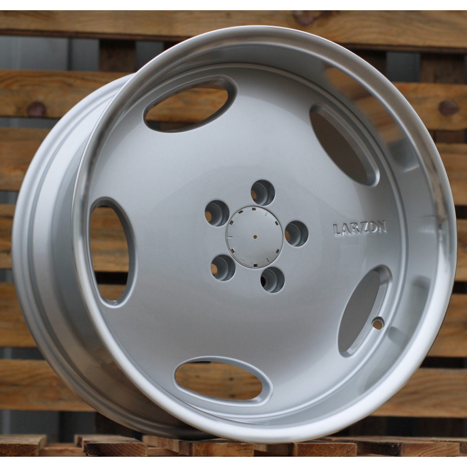 R18x9.5  5X112  ET  35  66.6  B1563  (IN8250)  Silver+Polished Lip (SP)  For MER  (Z7)  (MONOBLOCK Style Rear+Front)