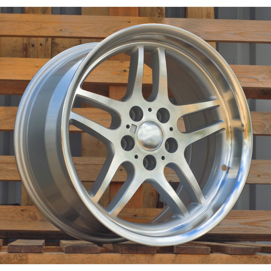 R19x10  5X120  ET  20  74.1  A5913  (JT141)  Silver+Polished Lip (SP)  For BMW  (A)  (Rear+Front)