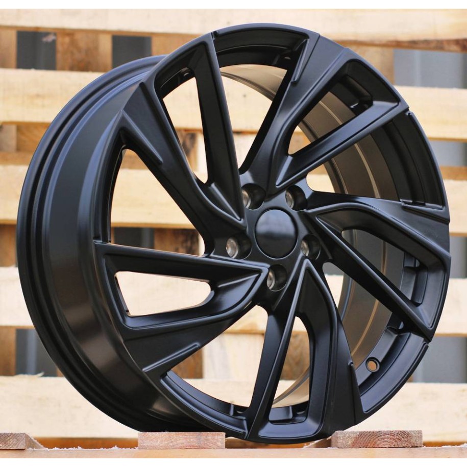 R19x7.5  5X112  ET  45  57.1  B5772  (FBX260)  Gloss Black (GB)  For VW  (P1)  (HYBRID FORGED)