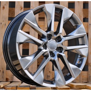 R19x7.5  5X114.3  ET  40  60.1  B2027  (H3459F)  Hyper Black (HB)  For TOYOT  (A)  (HYBRID FORGED)