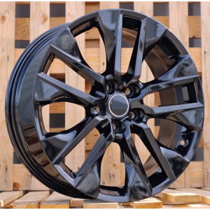 R19x7.5  5X114.3  ET  40  60.1  B2027  (H3459F)  Black (BL)  For TOYOT  (A+Z7)  (HYBRID FORGED)
