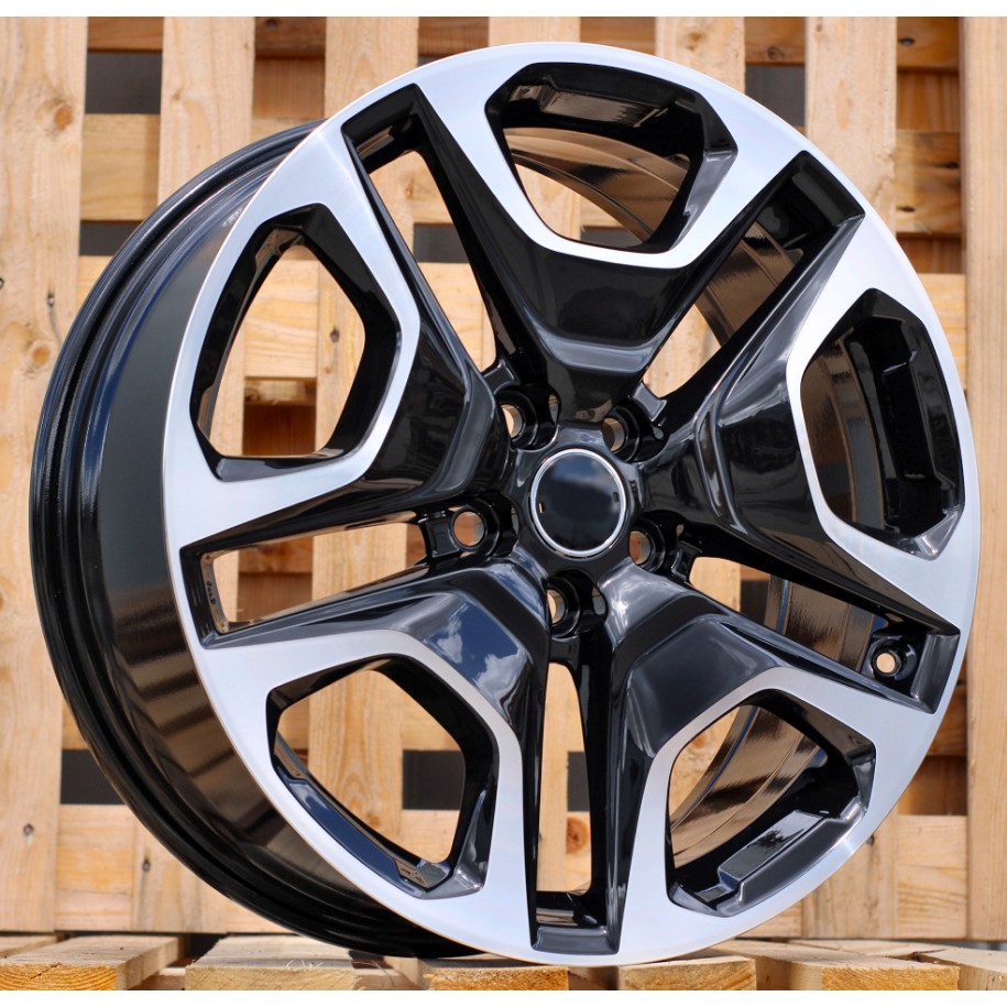 R19x7.5  5X114.3  ET  40  60.1  Y0113  Black Polished (MB)  For TOYOT  (P+Z4)  (RAV 4)
