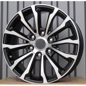 R19x7.5  6X139.7  ET  25  106.1  XE203  Black Polished (MB)  For TOYOT  (P1)  (4x4)