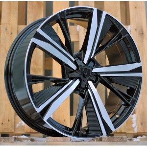 R19x8  5X108  ET  40  65.1  D1918  Black Polished (MB)  For PEUG  (Z2)