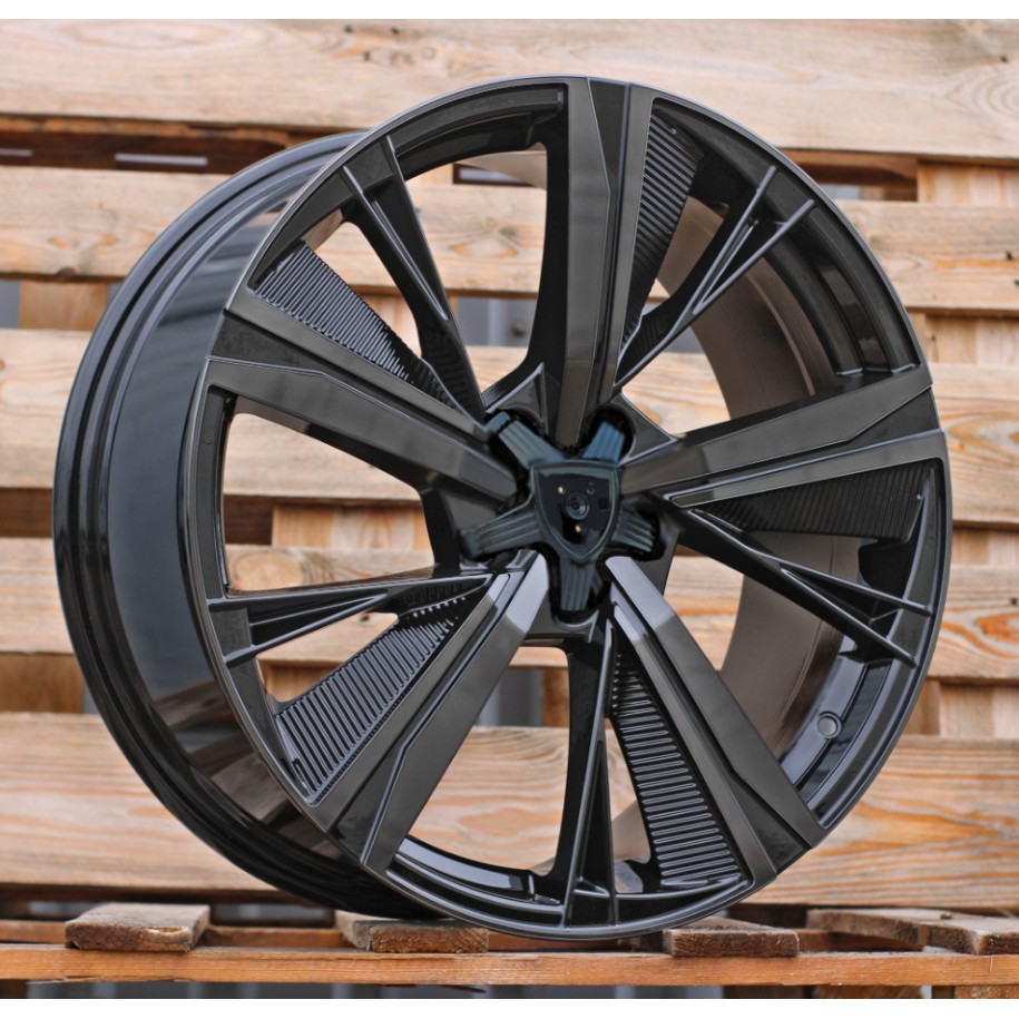 R19x8  5X108  ET  40  65.1  D1918  Black+Tinted Face (BLTF)  For PEUG  (Z2)