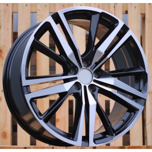 R19x8  5X108  ET  45  63.3  FE182  Black Polished (MB)  For VOLVO  (Z5+Z6)