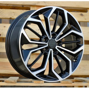 R19x8  5X108  ET  45  63.4  FE187  (IN5608)  Black Polished (MB)  For FORD  (P2)