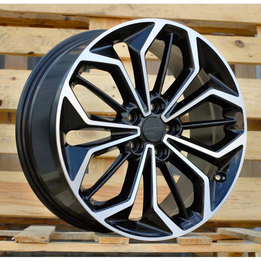 R19x8  5X108  ET  45  63.4  FE187  (IN5608)  Black Polished (MB)  For FORD  (P2)