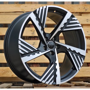 R19x8  5X112  ET  34  66.5  I5639  Black Polished Half Matt (MBHM)  For AUD  (P2)  ((AKC 100 Eur))