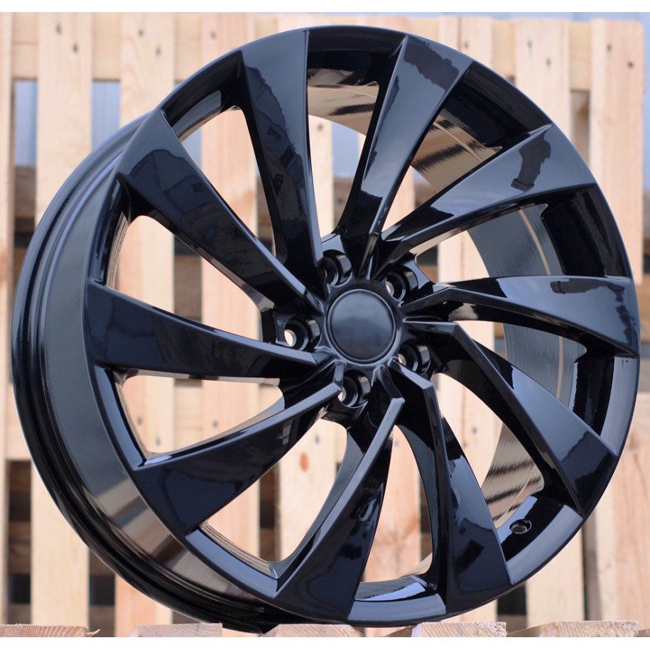 R19x8  5X112  ET  40  57.1  B5083  (FBX329)  Black (BL)  For VW  (Z7)  (HYBRID FORGED)