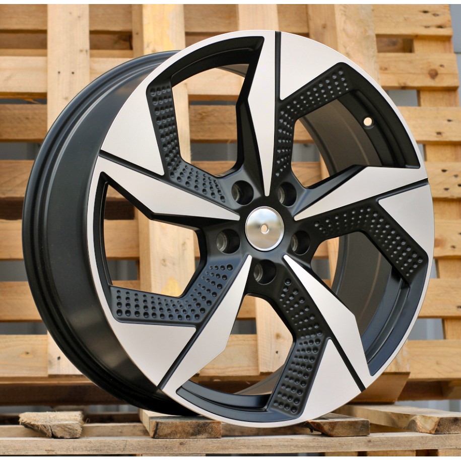 R19x8  5X114.3  ET  48  67.1  I5637  Black Polished Half Matt (MBHM)  For RACIN  (Z4)  ((AKC 115 Eur))