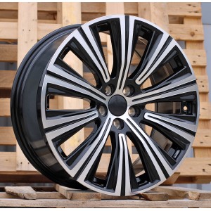 R19x8.5  5X108  ET  47  63.3  H3337F  Black Polished (MB)  For VOLVO  (Z3+M)  (HYBRID FORGED)