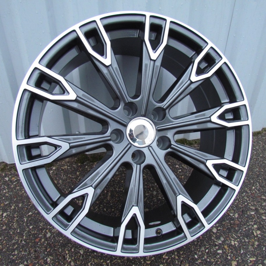 R19x8.5  5X112  ET  25  66.5  H1069  Grey Polished (MG)  For AUD  (K4)  (Dark)
