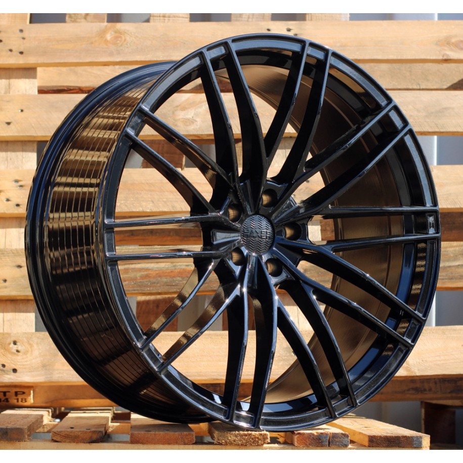R19x8.5  5X112  ET  30  66.5  F1995  (YF0417)  Black (BL)  For AUD  (K7)  (HYBRID FORGED ABT Style)