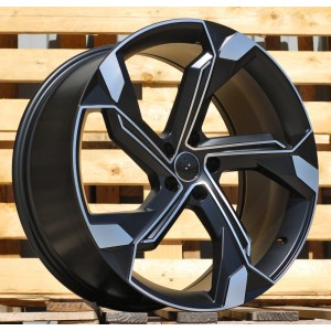 R19x8.5  5X112  ET  34  66.5  Y1201  (IN5633)  Black Polished Half Matt (MBHM)  For AUD  (Z5)