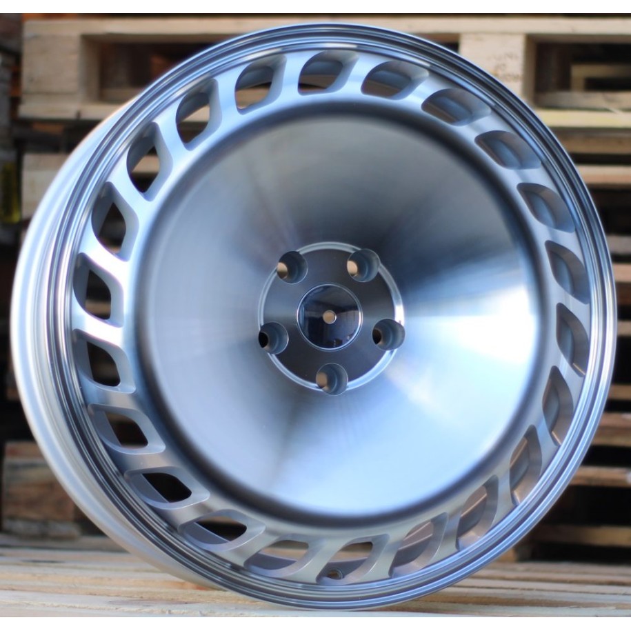 R19x8.5  5X112  ET  35  66.5  B1329  Machined Silver (MS)  For RACIN  (A)  (STYLE RONAL)