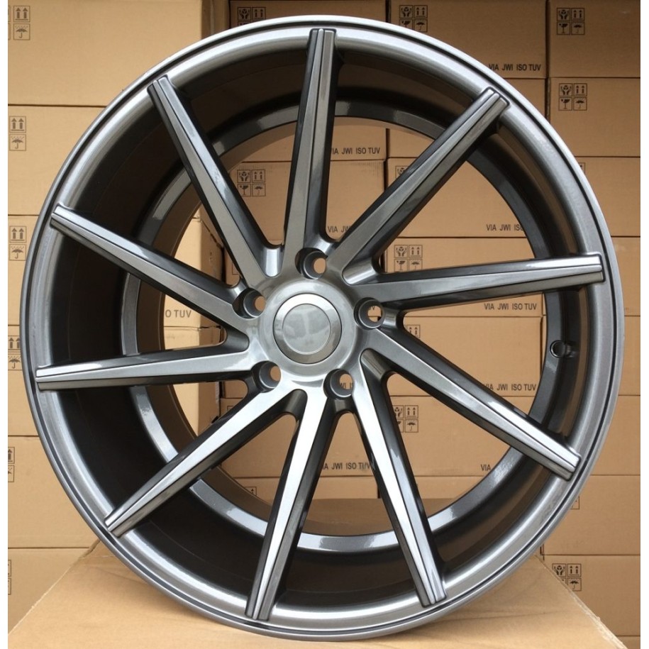 R19x8.5  5X112  ET  35  66.5  B1058  Grey (GR)  For RACIN  (P2+Z1+M)  (LEFT SIDE (Style Vossen))