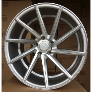 R19x8.5  5X112  ET  35  66.5  B1059  Machined Silver (MS)  For RACIN  (Z7)  (RIGHT SIDE (Style Vossen))