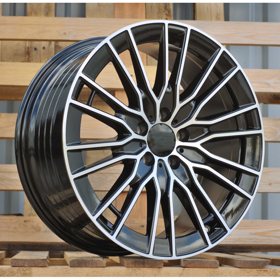 R19x8.5  5X112  ET  35.5  66.6  YF0427  Black Polished (MB)  For MER  (Z6)  (HYBRID FORGED)