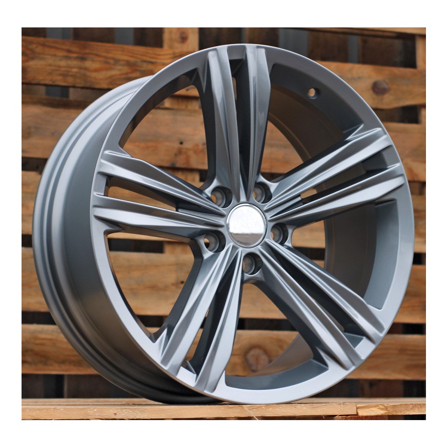 R19x8.5  5X112  ET  38  57.1  X006  Gun Metal (GM)  For VW  (K4+P1)