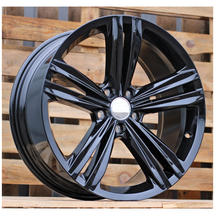 R19x8.5  5X112  ET  38  57.1  X006  Black (BL)  For VW  (P1+K4)