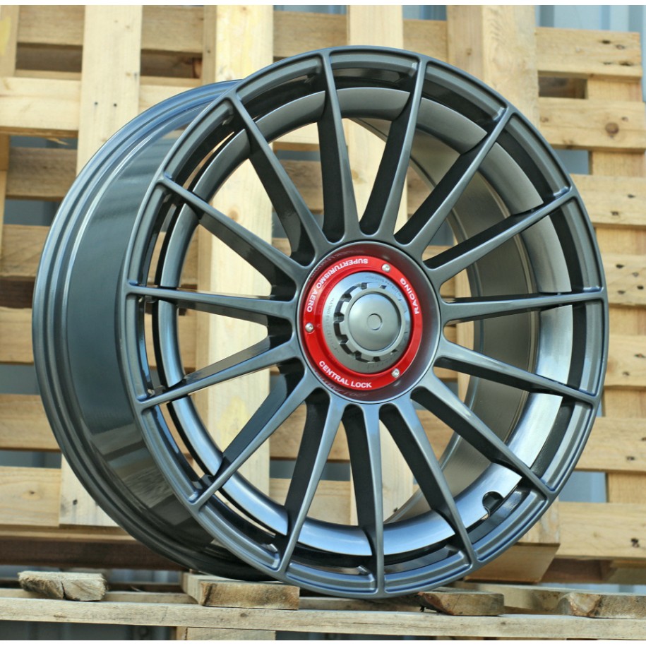 R19x8.5  5X112  ET  40  66.5  FBX298  Gun Metal (GM)  For RACIN  (Z7)  (HYBRID FORGED Style OZ)