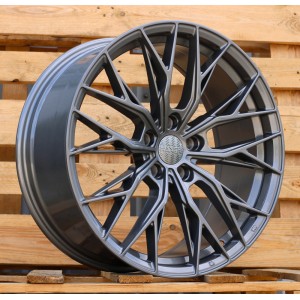 R19x8.5  5X112  ET  40  66.5  HX042  (IN0387)  Gun Metal (GM)  For HAXER  (P1+K7)