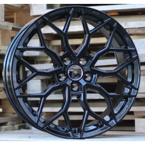 R19x8.5  5X112  ET  40  66.6  H4101  (BY1920)  Black (BL)  For RACIN  (M)  (Style Vossen)