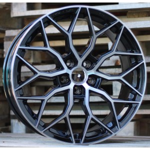 R19x8.5  5X112  ET  40  66.6  H4101  (BY1920)  Black Polished (MB)  For RACIN  (Z3+Z6)  (Style Vossen)