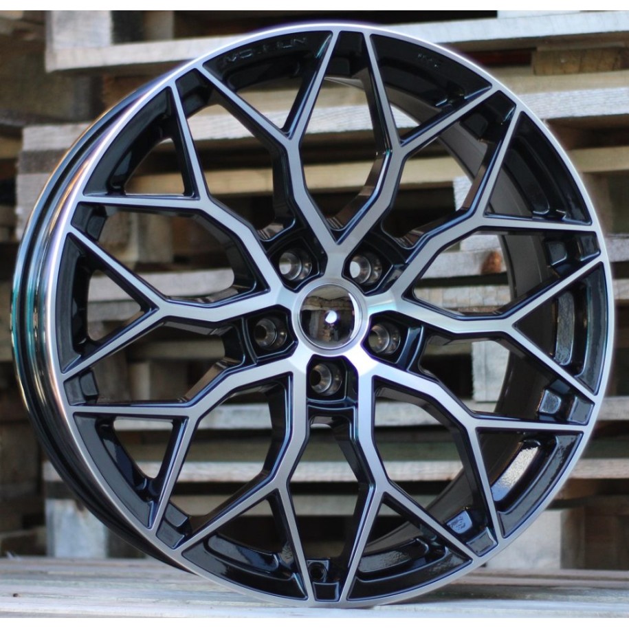 R19x8.5  5X112  ET  40  66.6  H4101  (BY1920)  Black Polished (MB)  For RACIN  (Z3+Z6)  (Style Vossen)