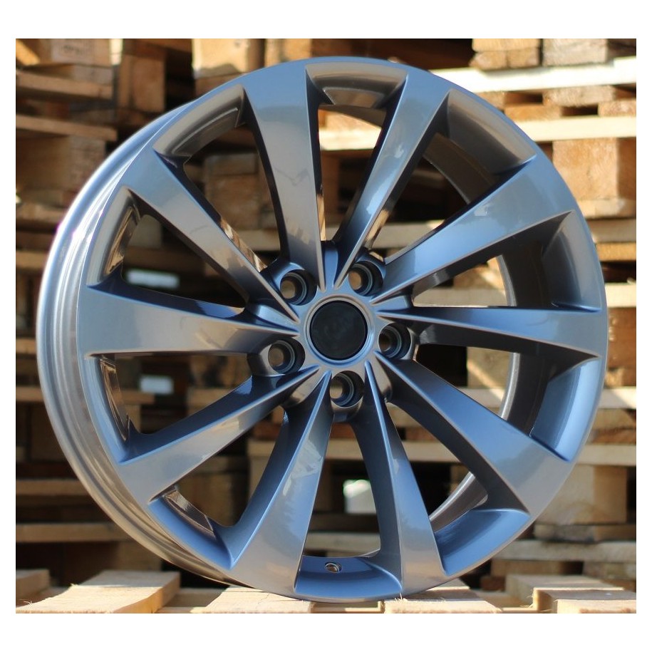 R19x8.5  5X114.3  ET  40  64.1  B1396  Gun Metal (GM)  For TESLA  (P2+Z4)  (Model 3)