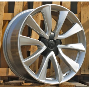 R19x8.5  5X114.3  ET  40  64.1  B2046  (H3154F)  Silver Shining (SS)  For TESLA  (Z3)  (HYBRID FORGED (Model 3))