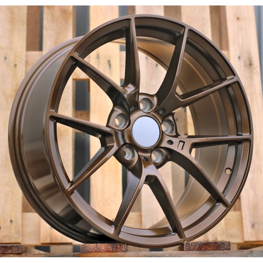 R19x8.5  5X120  ET  35  72.6  HE761  (FBX124)  Bronze (YY)  For BMW  (Z7)  (HYBRID FORGED (Front+Rear))