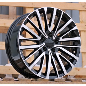 R19x8.5  5X120  ET  45  65.1  B1515  (F1515)  Black Polished (MB)  For VW  (Z1+Z3)  (HYBRID FORGED (max 1000kg))