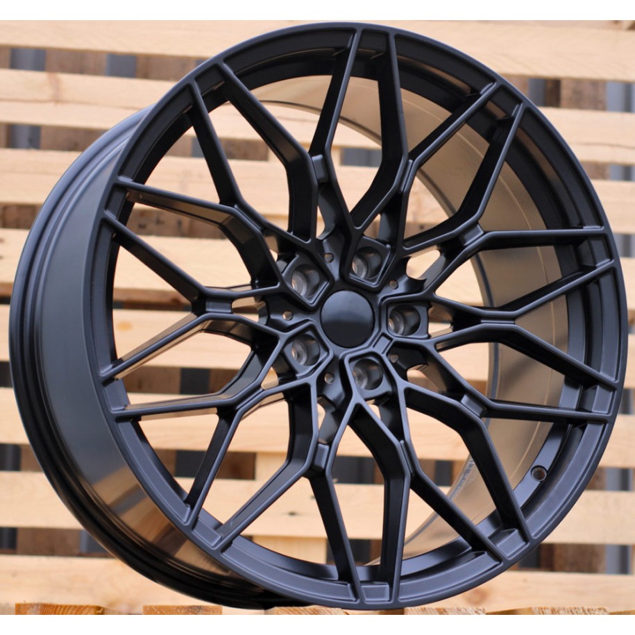 R19x9  5X120  ET  35  72.6  IN292  (Y1091)  Black Half Matt (BLHM)  For BMW  (K4+P)  (Rear+Front)