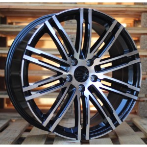 R19x9.5  5X112  ET  21  66.5  B1026  Black Polished (MB)  For PORCH  (Z4)  (Rear+Front)