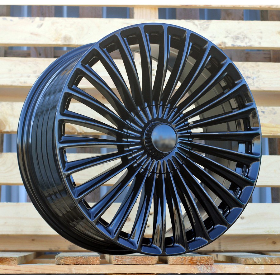 R19x9.5  5X112  ET  45  66.6  FBX202  Gloss Black (GB)  For MER  (P1)  (HYBRID FORGED)