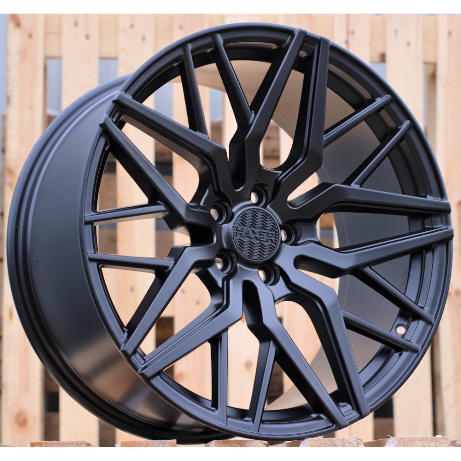 R19x9.5  5X120  ET  38  72.6  A5478  (HX035)  Black Half Matt (BLHM)  For HAXER  (P)  (Rear+Front)
