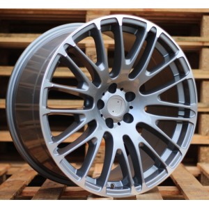 R20x10  5X112  ET  20  66.5  BY913  Grey Polished (MG)  For PORCH  (K4)  ((AKC 80 Eur)(Rear+Front) Macan)