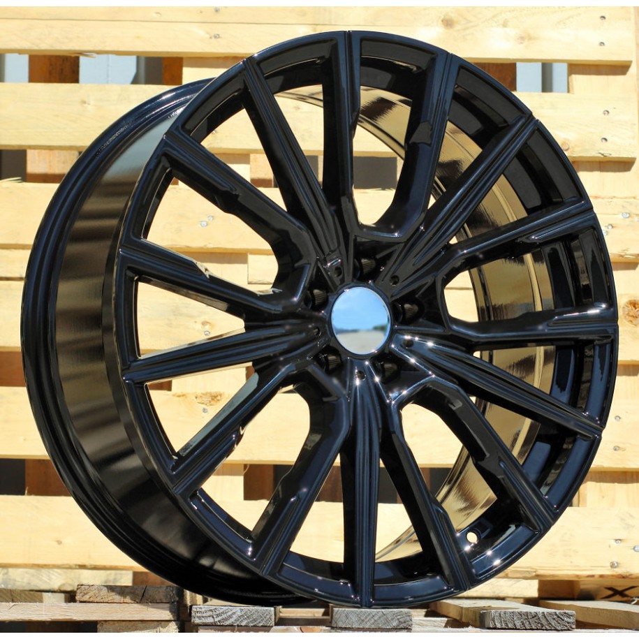 R20x10  5X112  ET  41  66.6  B5836  (IN5515)  Black (BL)  For BMW  (K8+K7)  (Rear+Front)