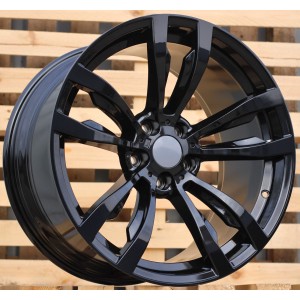 R20x10  5X120  ET  40  74.1  B1057  (H920F)  Black (BL)  For BMW  (K7)  (HYBRID FORGED Rear+Front)