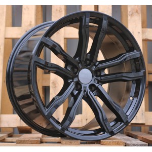 R20x10  5X120  ET  40  74.1  BY588  (DLJ588)  Black (BL)  For BMW  (P+Z3+Z2)  (Rear+Front)