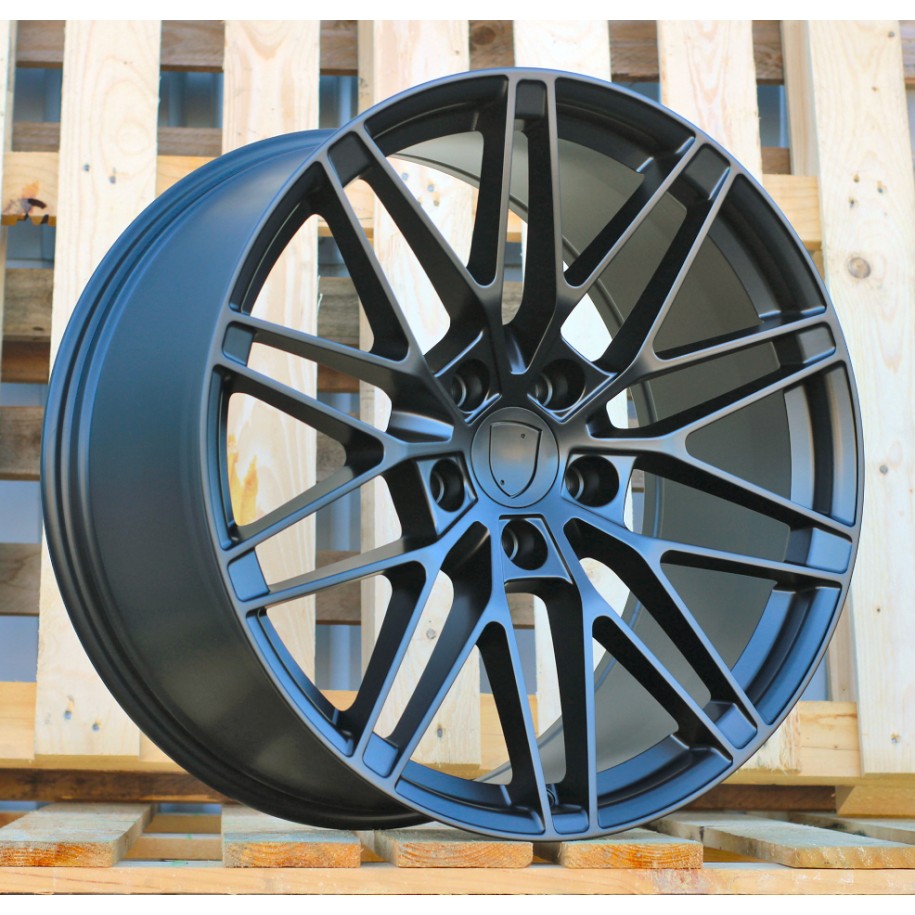 R20x7.5  5X130  ET  32  66.5  3S1324  Black Half Matt (BLHM)  For PORCH  (M)  (NEW Macan II (XAB) HYBRID FORGED Rear+Front)